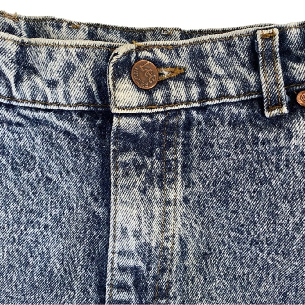 🚫SOLD🚫 Vintage Lee Acid Wash High Waist Mom Jeans Size 16 - Picture 12 of 14